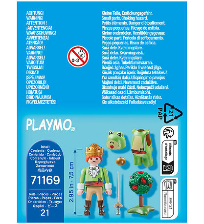Playmobil SpecialPlus - Ungfrú konungur - 21 Partar - 71169