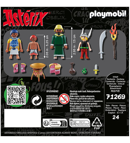 - Le gâteau empoisonné de Criminalis Playmobil Asterix - 24 Part