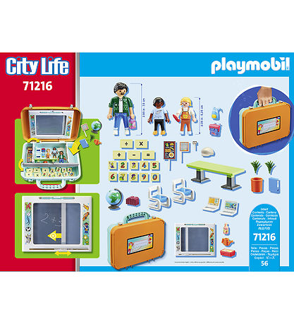 Playmobil City Life - Classroom - 71216 - 56 Parts