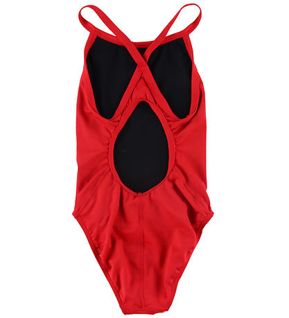 TYR Sundföt - UV50+ - Solid Elite Diamondfit - Rautt