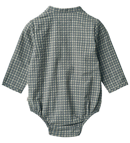 Wheat Hemdbody l/ä - Victor - Autumn Sky Check