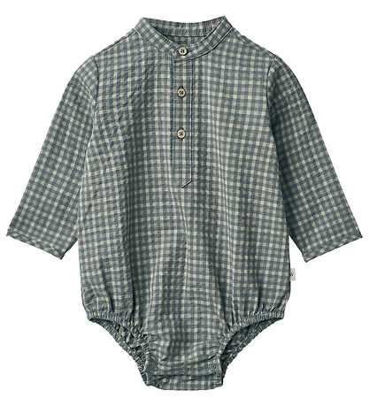Wheat Hemdbody l/ä - Victor - Autumn Sky Check