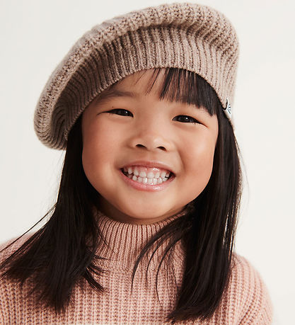 Liewood Beanie - Wool - Borg - Oat Melange