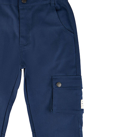 Soft Gallery Trousers - SgMads - Dress Blue