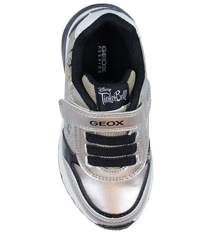 Geox Light Up Shoes Spaceclub Disney Platinum Black KW IE