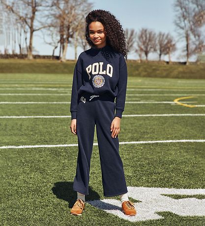 Ralph lauren navy sweatshirt deals