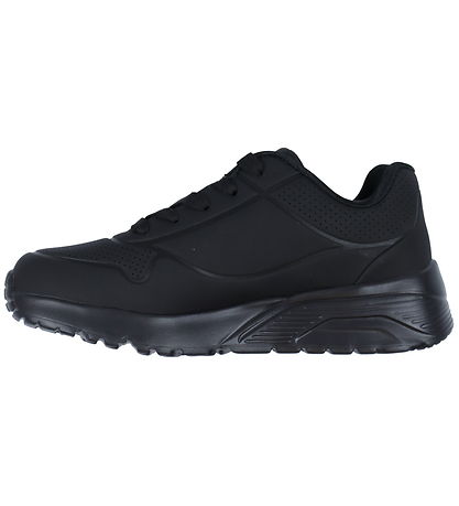 Skechers Skór - Stelpur Uno Lite - Málmlitað Love - Black/Gold