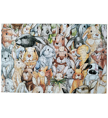 TACTIC Jigsaw Puzzle - 200 Bricks - 43x29 cm - Rabbits