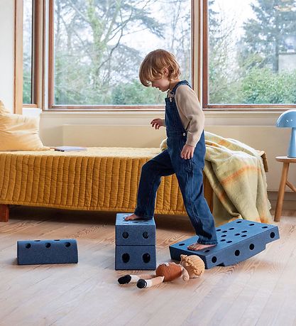 MODU Block Round - Deep Blue