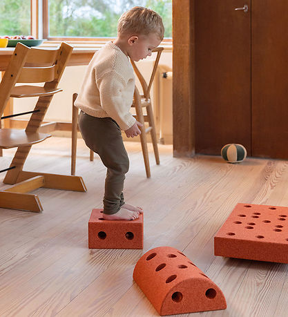 MODU Block Round - 30x20x10 cm - Burnt Orange