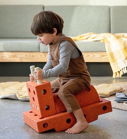 MODU Block Base - 50x30x10 cm - Burnt Orange