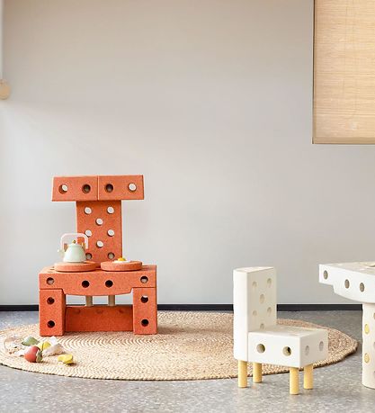 MODU Block Base - 50x30x10 cm - Burnt Orange