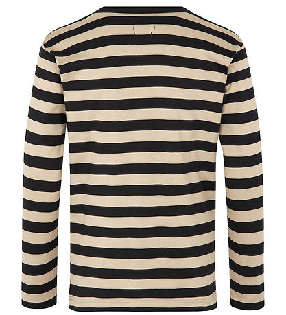 Mads Nørgaard Bluse - Talika Top - Black/Vanilla Ice