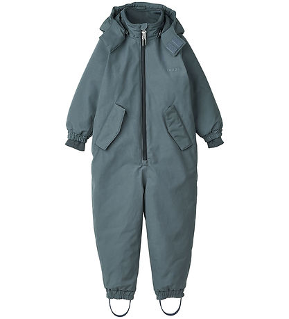 Liewood Snowsuit - Snow - Whale Blue