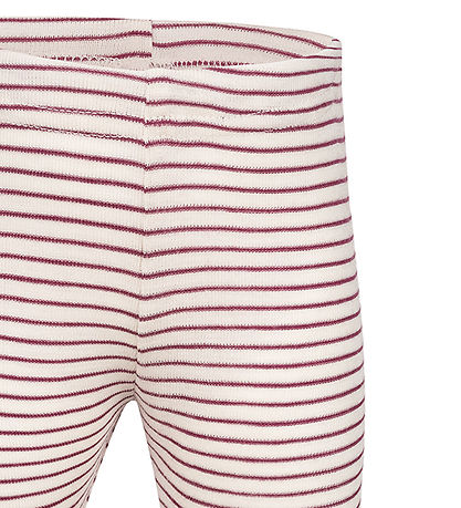 Engel Leggings - Wool/Silk - Natural/Orchid