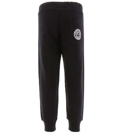 Versace Sweatpants - Black/White w. Print