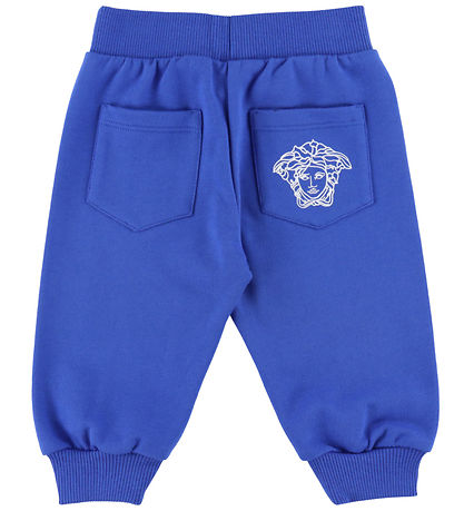 Versace Joggingbroek - Blauw/Wit m. Print