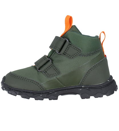 Viking Winter Boots - Ash Mid F GTX - Huntinggreen/Orange