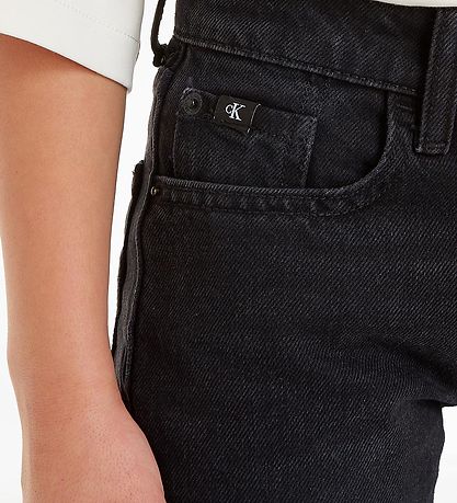 Calvin Klein Jeans - Regular Straight - Gewaschen Black
