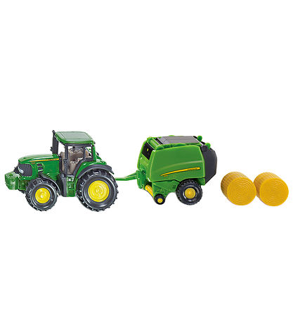 Siku Tractor - JD Tractor w. Round Baler