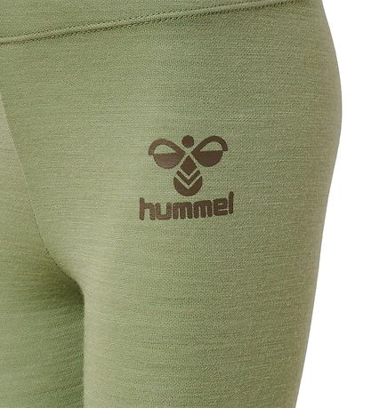 Hummel Leggings - ull - hmlWolly - Olía Green