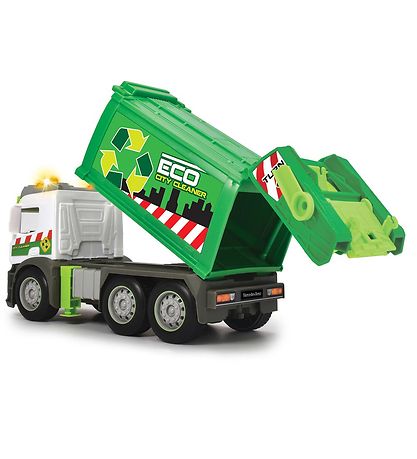 Dickie Toys Arbeidsbil - Action Truck - Søppel - Lys/Lyd