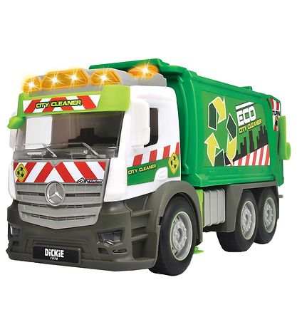 Dickie Toys Arbeidsbil - Action Truck - Søppel - Lys/Lyd