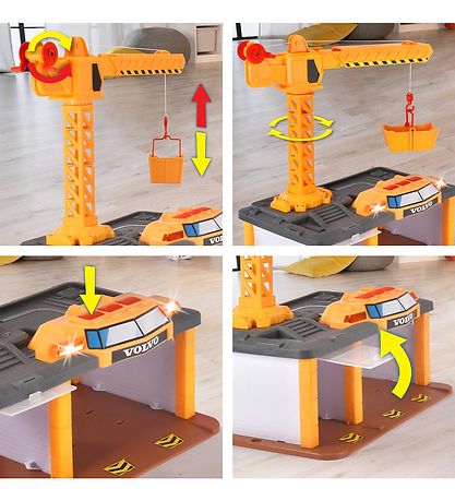 Dickie Toys Play Set - Construction Station - Light/Sound