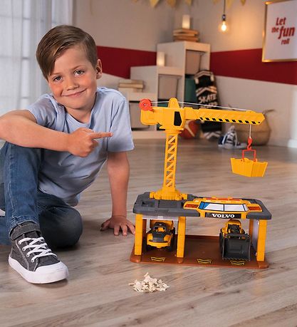Dickie Toys Play Set - Construction Station - Light/Sound