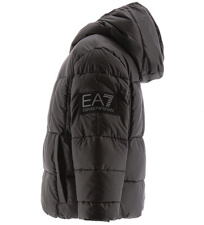 EA7 Vadderad jacka - Svart