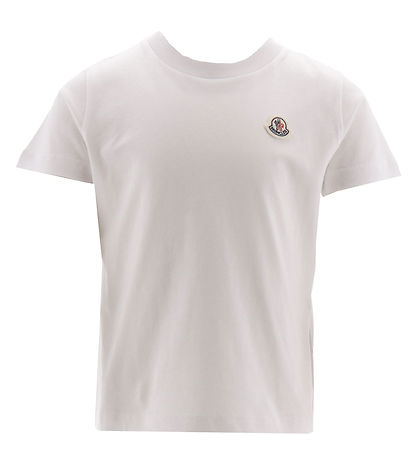 Moncler Stuttermabolur - Hvítt