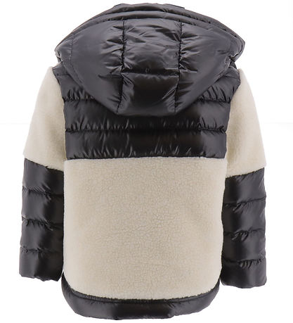 Moncler Dúnúlpa M. Bangsaflís - Patrick - Off White/Svart