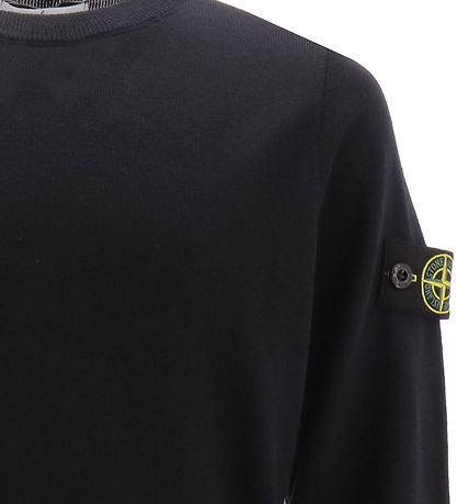 Stone Island Bluse - Wolle - Navy Blue