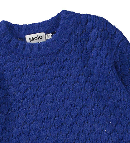 Molo Bluse - Wolle/Acryl - Gulia - Twillight Blue