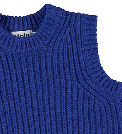 Molo Väst - Ull/Akryl - Gilberte - Twilight Blue