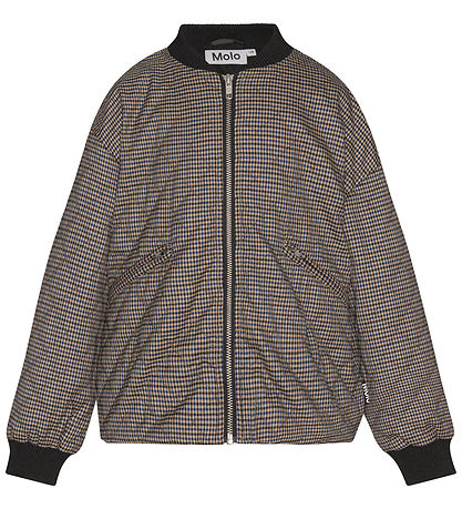 Molo Jacke - Herren - Sand Blue Kariert
