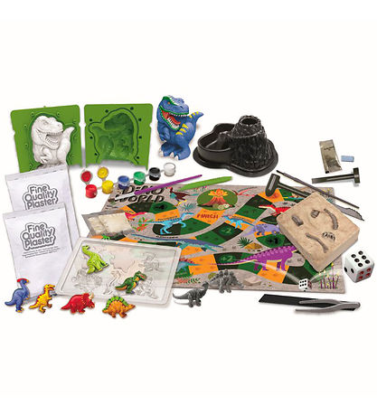 4M Dino Set - Aliment par la VAPEUR Kids - Dinosaur Monde