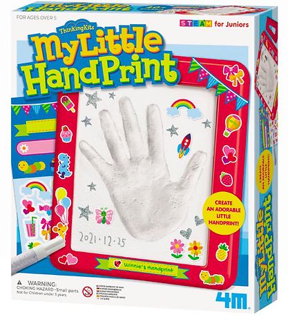 4M Mitt Liten Handavtryck - STEAM Foder Juniorer