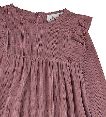 The New Siblings Kleid - TnsGiliad - Nostalgie Rose m. Lochmuste