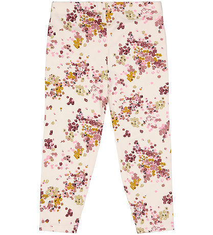 The New Siblings Leggings - TnsHerle - White Swan M. Blóm