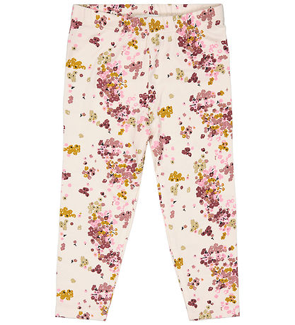 The New Siblings Leggings - TnsHerle - White Swan M. Blóm