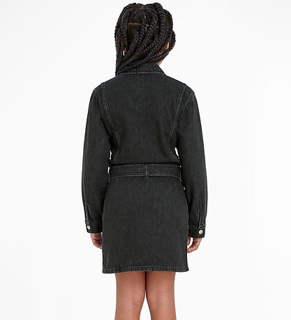 Calvin Klein Kleid - Denim - Leicht Black