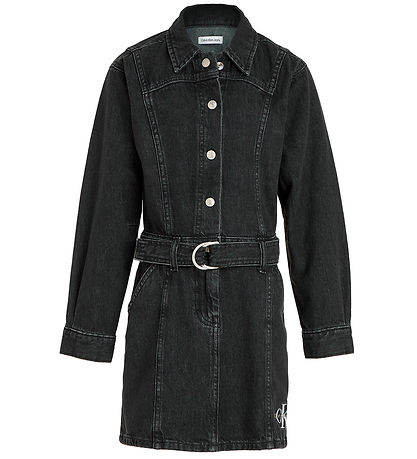 Calvin Klein Kleid - Denim - Leicht Black