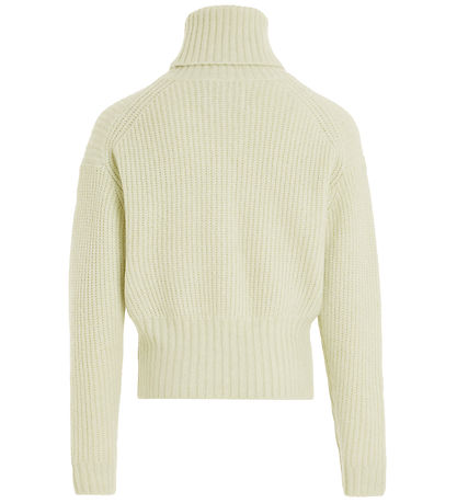 Calvin Klein Blouse - Cropped - Knitted - Canary Green