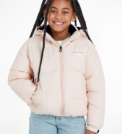 Calvin Klein Steppjacke - CK Short Pouf - Rose Clay