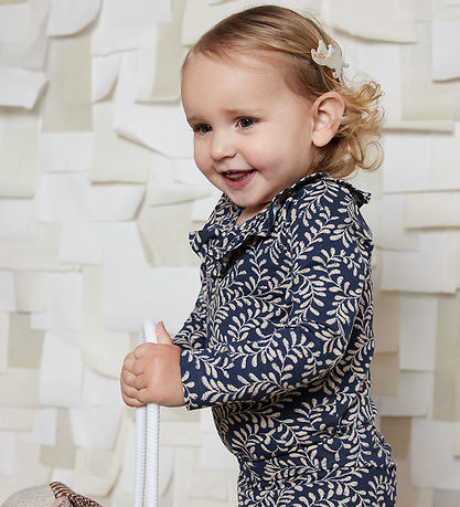 Noa Noa miniature Leggings - Baby LaikaNNM - Print Dark Blue
