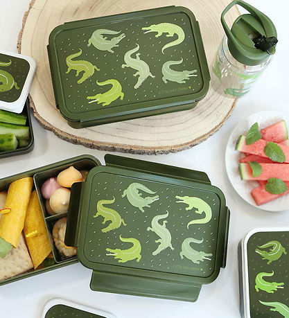 A Little Lovely Company Nestisbox - Bento - Krókódílar
