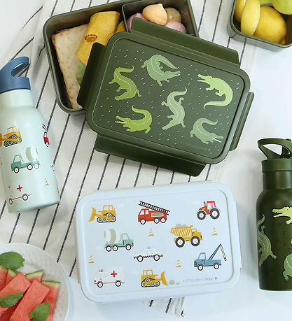 A Little Lovely Company Nestisbox - Bento - Krókódílar