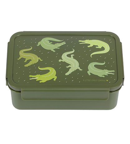 A Little Lovely Company Nestisbox - Bento - Krókódílar