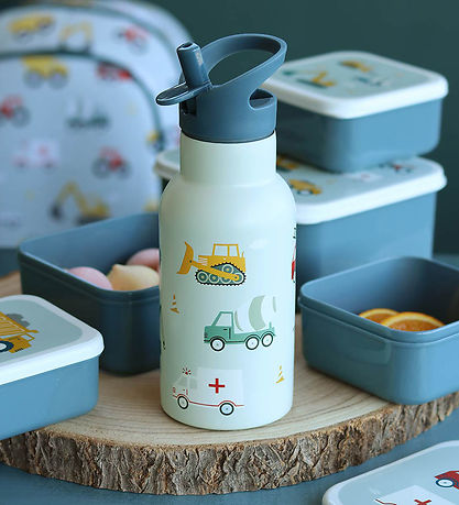 A Little Lovely Company Thermo Bottle - Stainless Steel - 350 mL
